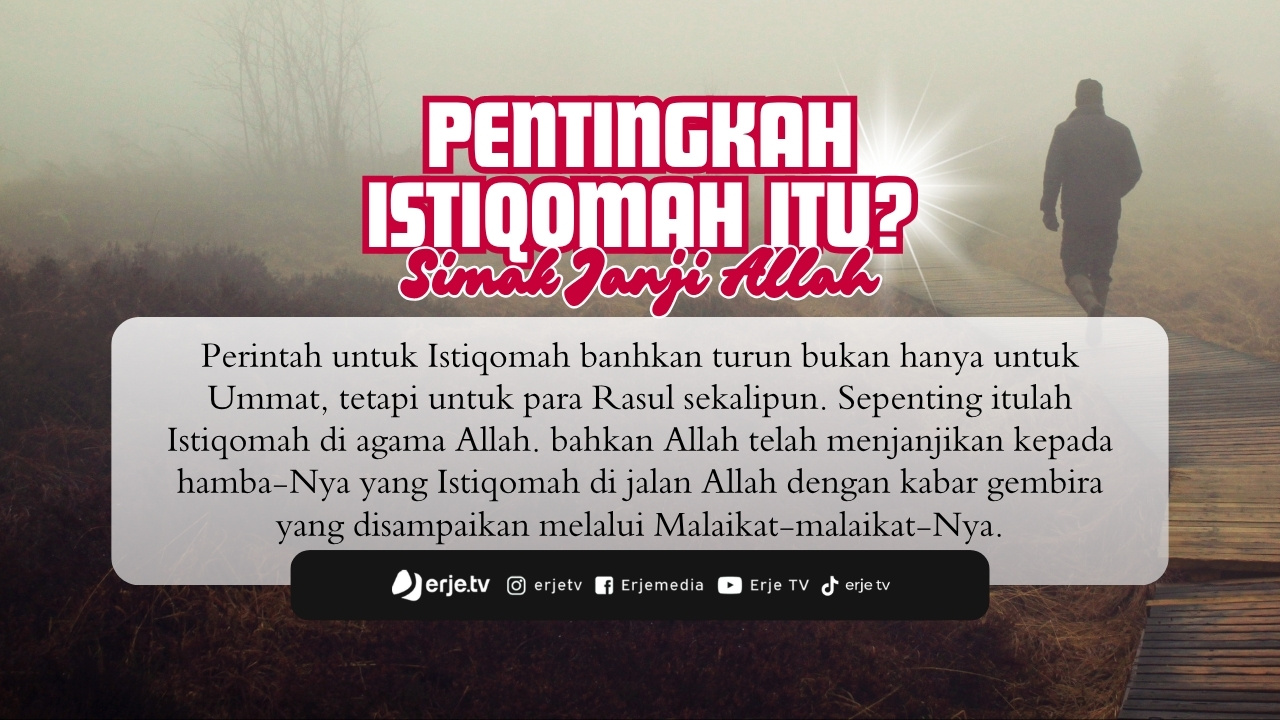 Pentingkah Istiqomah..?